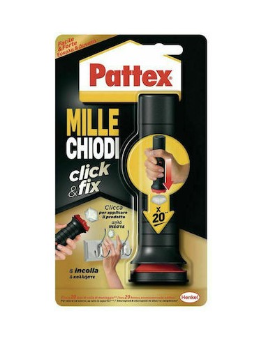 Pattex Mille Chiodi Click & Fix Μονταζόκολλα 30g