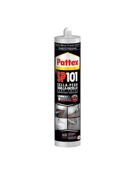 Pattex SP101 Ακρυλική Σιλικόνη Ξύλου Μαύρη 280ml