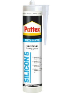 Pattex Silicon 5 Σφραγιστική Σιλικόνη Αντιμουχλική...