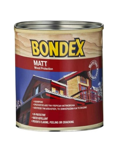 BONDEX MATT ΒΕΡΝΙΚΙ Νο733 καρυδιά 0,75L