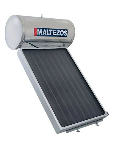 Solar water heater Maltezos inox 125lt