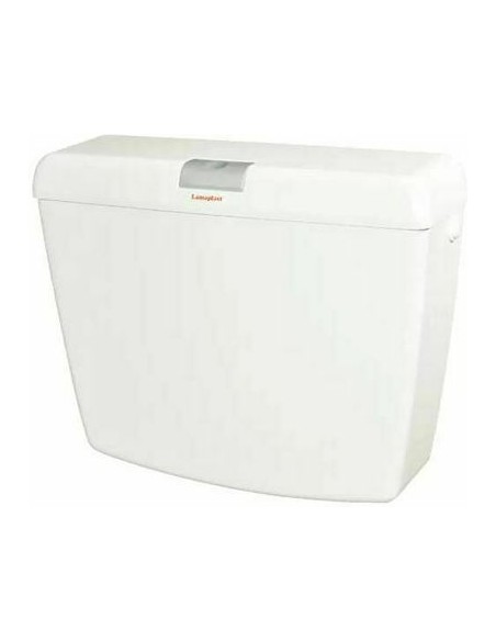 Lamaplast Paloma 301010800 Wall-mounted Plastic Toilet Cistern