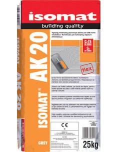 Isomat AK 20 Tile glue White 25kg
