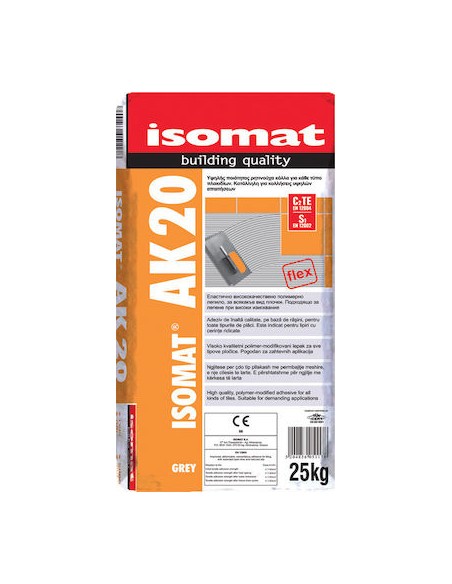 Isomat AK 20 Tile glue White 25kg