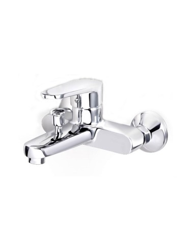 Look chrome bathroom faucet