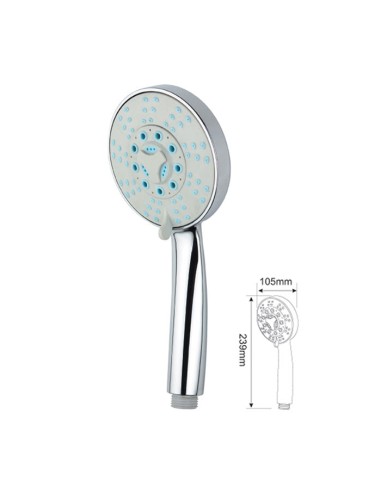 MAESTRO shower phone 5 streams Self-cleaning