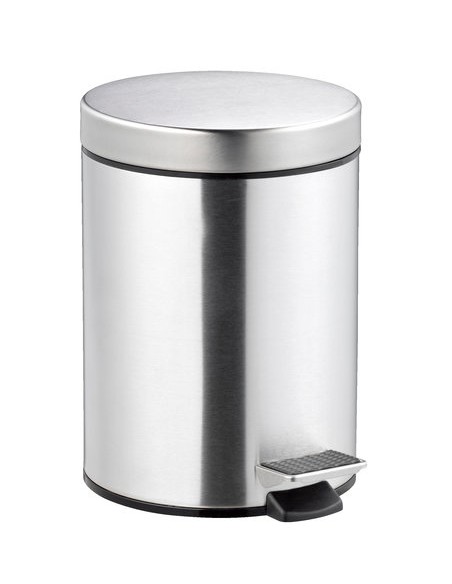 PAPER BIN CHROME INOX 430 5LT