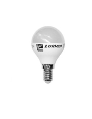 LED ΛΑΜΠΑ ΣΦΑΙΡΙΚΗ E14 5W 230V ECONOMY ΛΕΥΚΟ ΦΩΣ 4000Κ (13-141251)