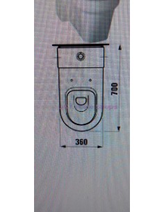 Laufen Form Close Coupled Toilet - 823676 (P) 2