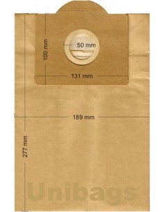 Unibags 640 Vacuum Cleaner Bags 5pcs Compatible with... 2